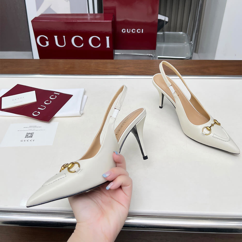 Gucci Women s slingback pump with Horsebit