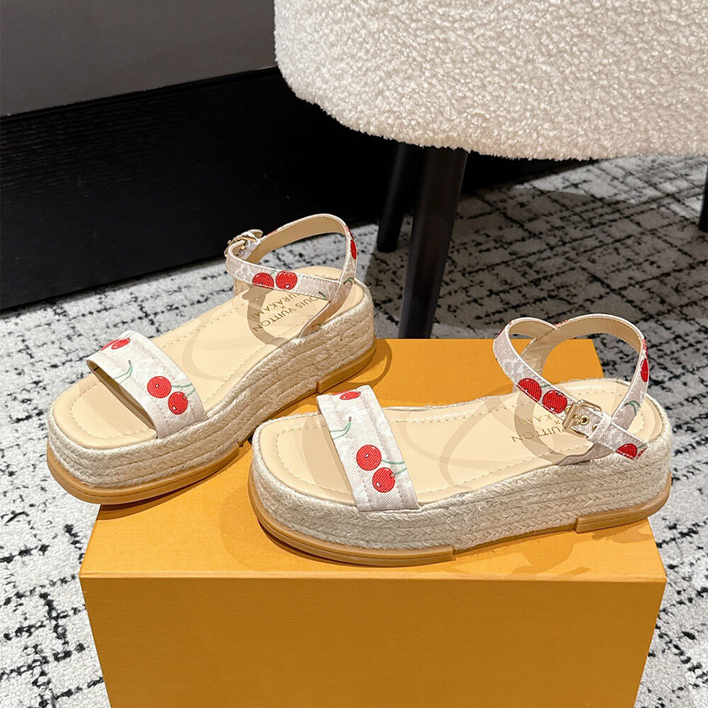 LV x TM Maya Platform Sandal