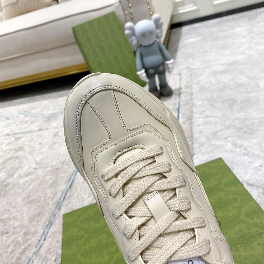 Gucci Rhyton Leather Sneakers