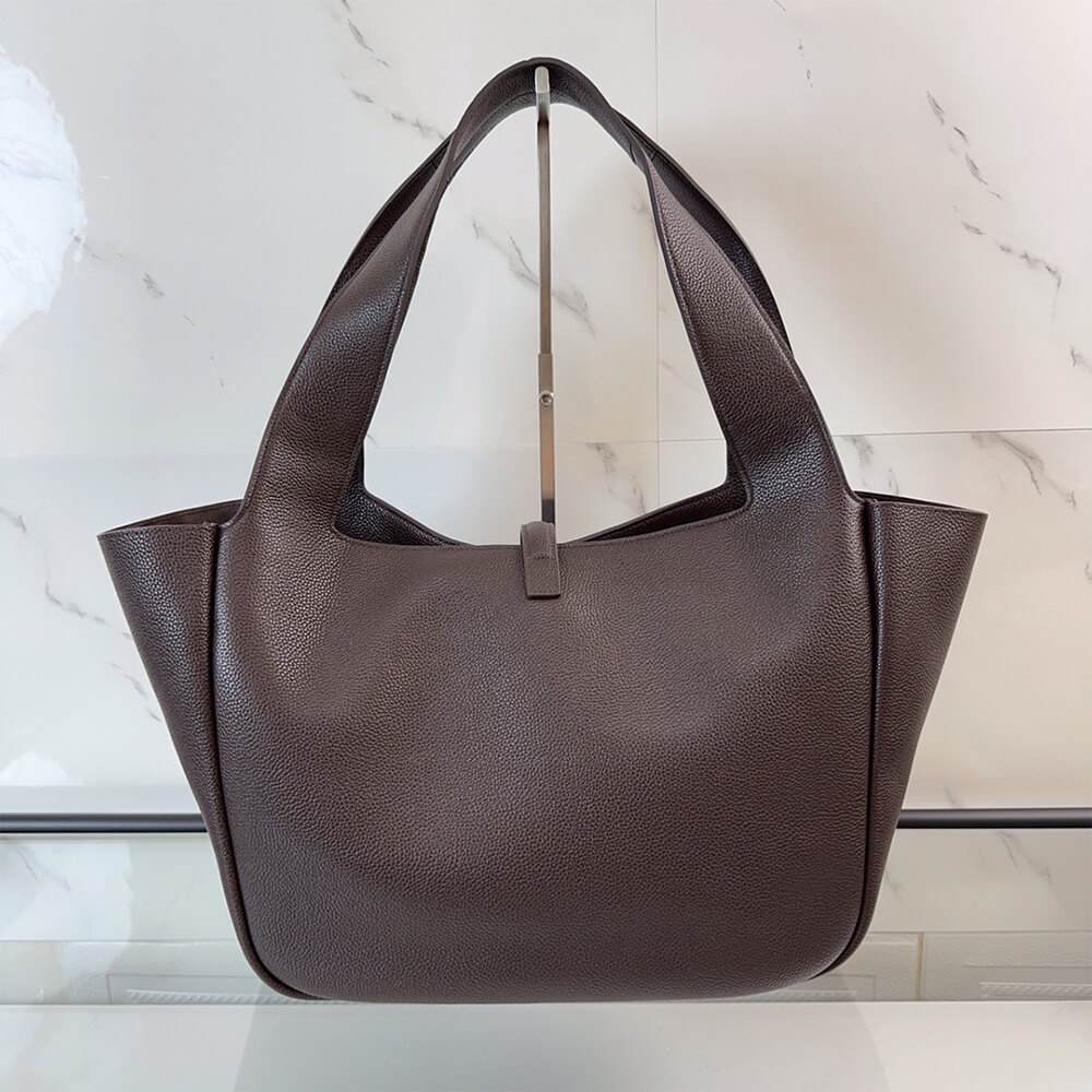 YSL LE 5 A 7 BEA IN GRAINED LEATHER