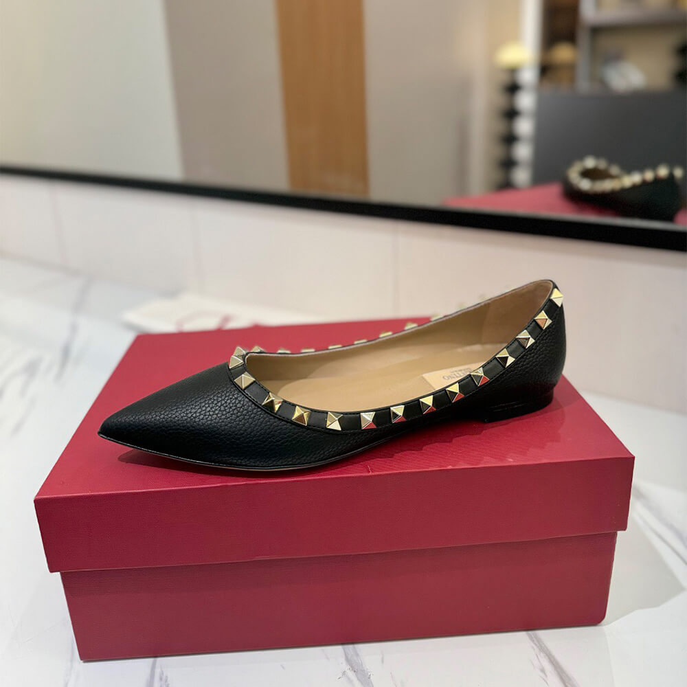 VALENTINO ROCKSTUD BALLET FLAT