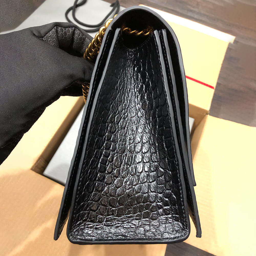 Balenciaga Women s Crush Chain Bag Medium(HIGH-END GRADE)