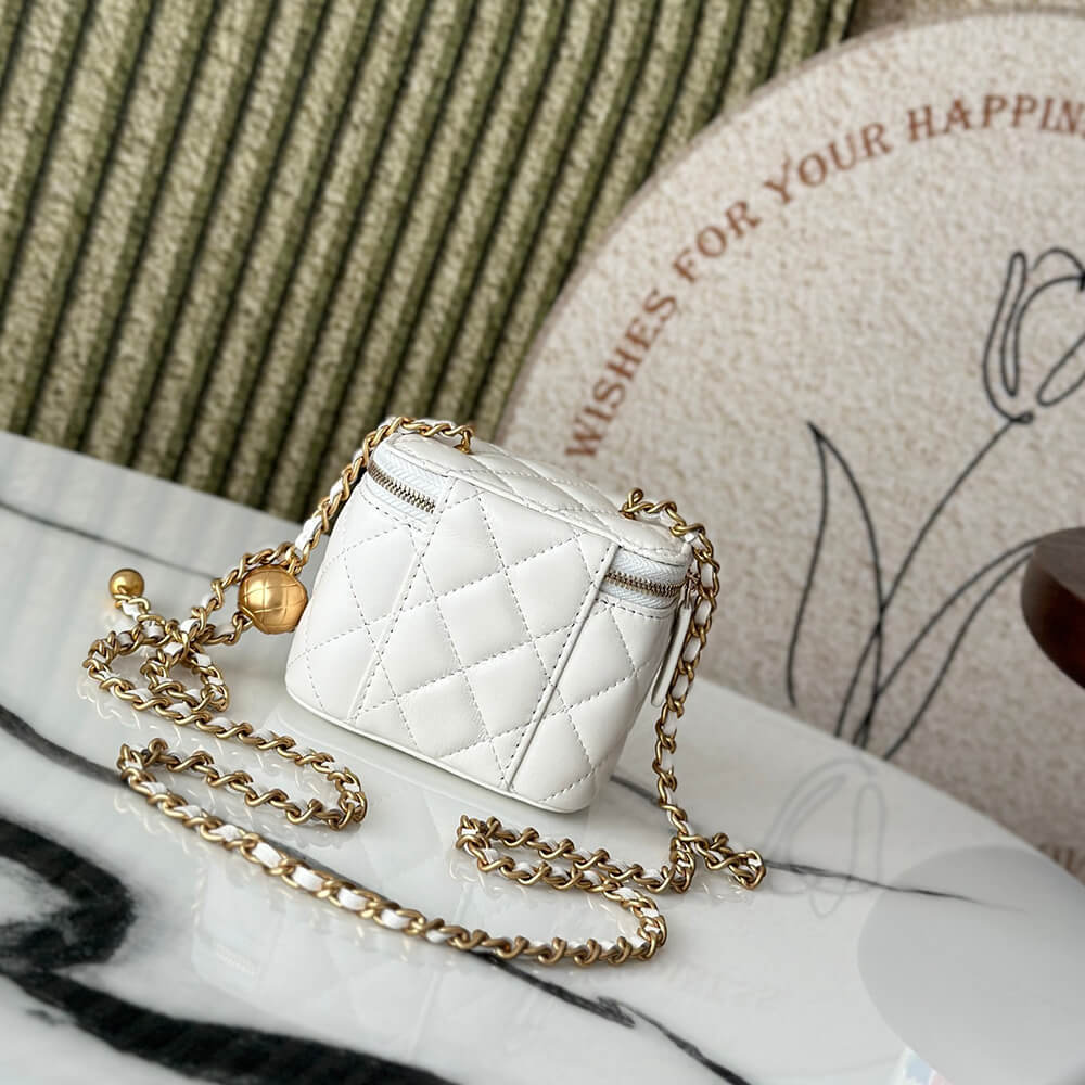 CHANEL Small Vanity Case(HIGH-END GRADE)
