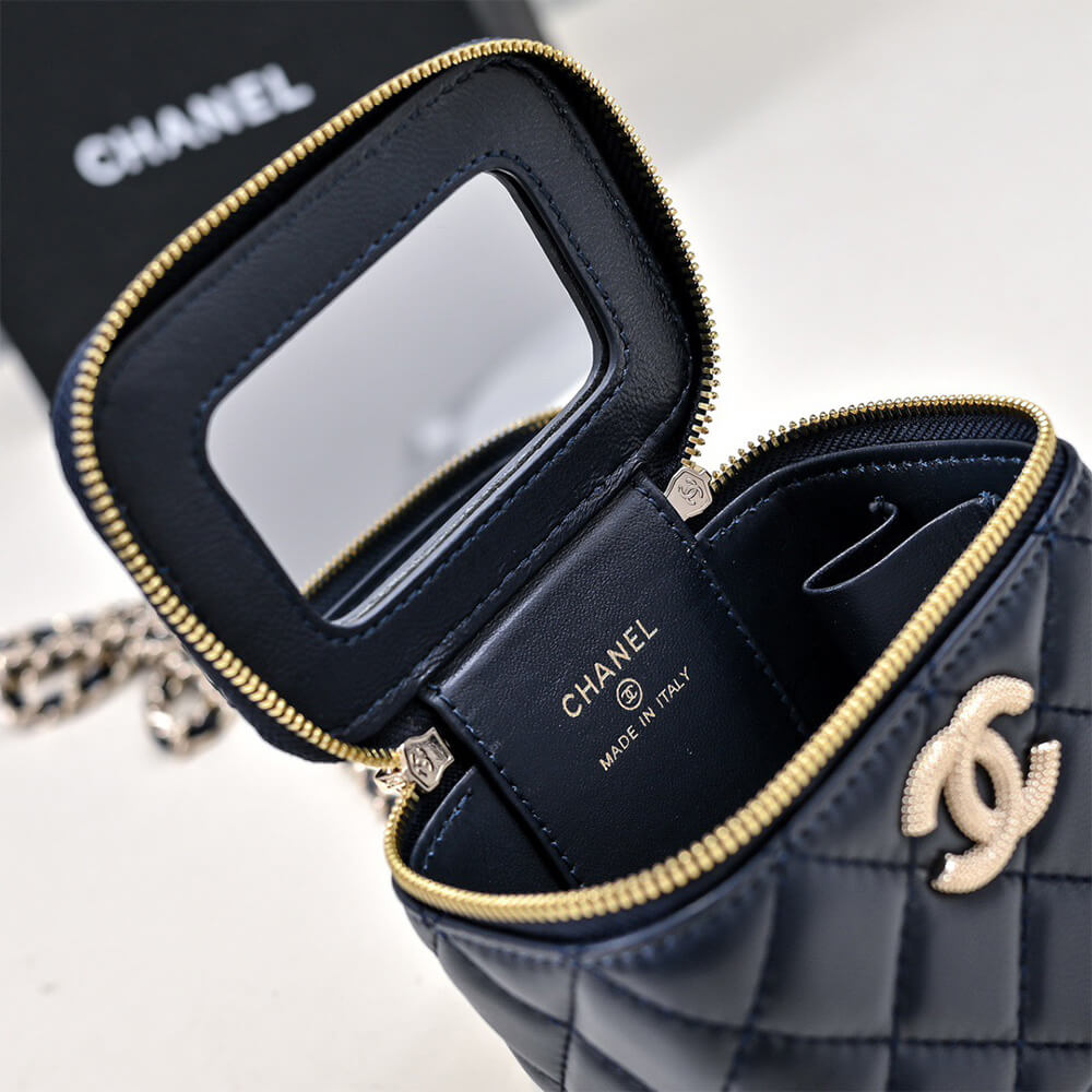 CHANEL Small Vanity with Chain(HIGH-END GRADE)