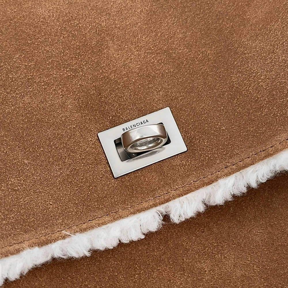 Balenciaga Rodeo Handbag Large Suede(HIGH-END GRADE)