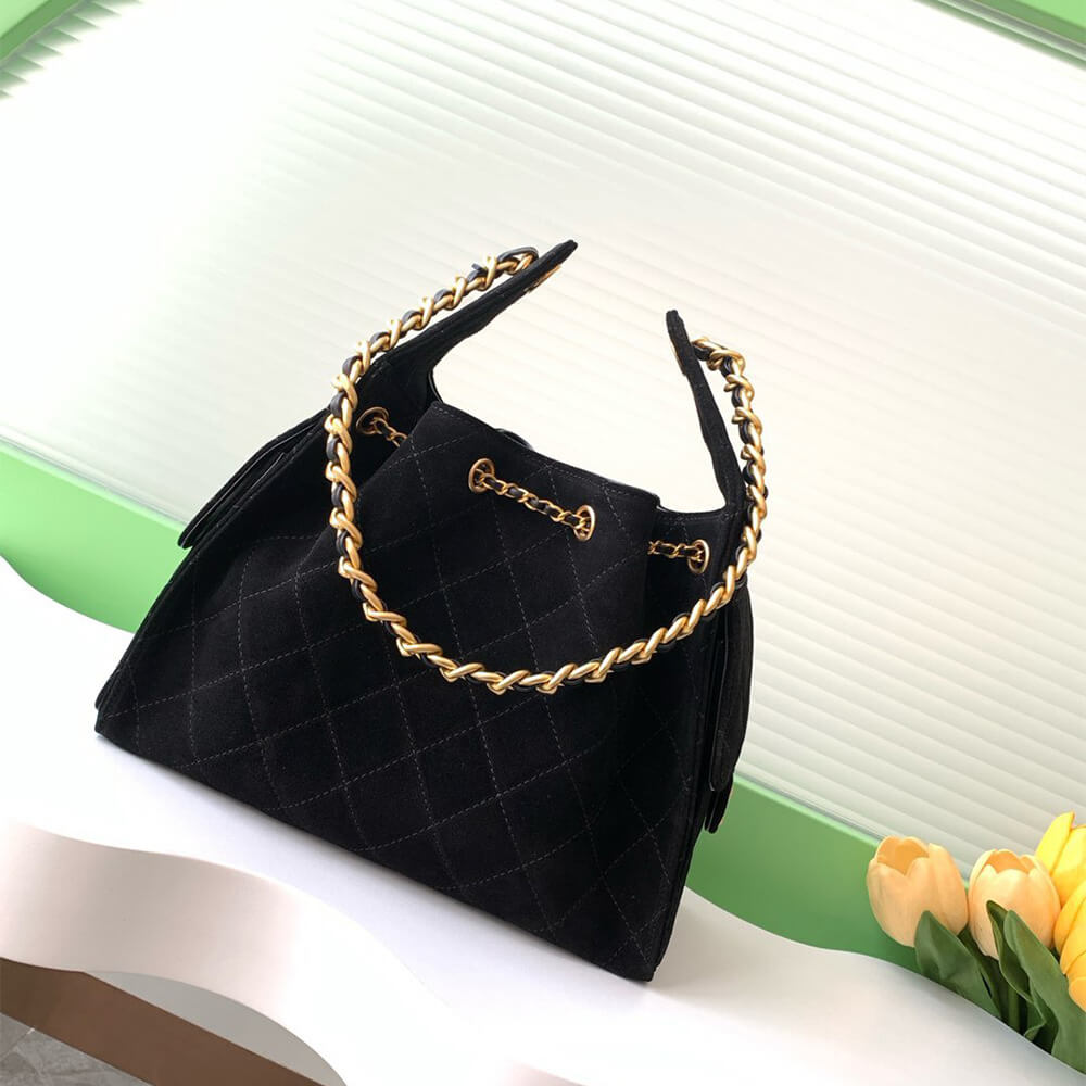 CHANEL 25 Small Handbag SUEDE(high-end grade)