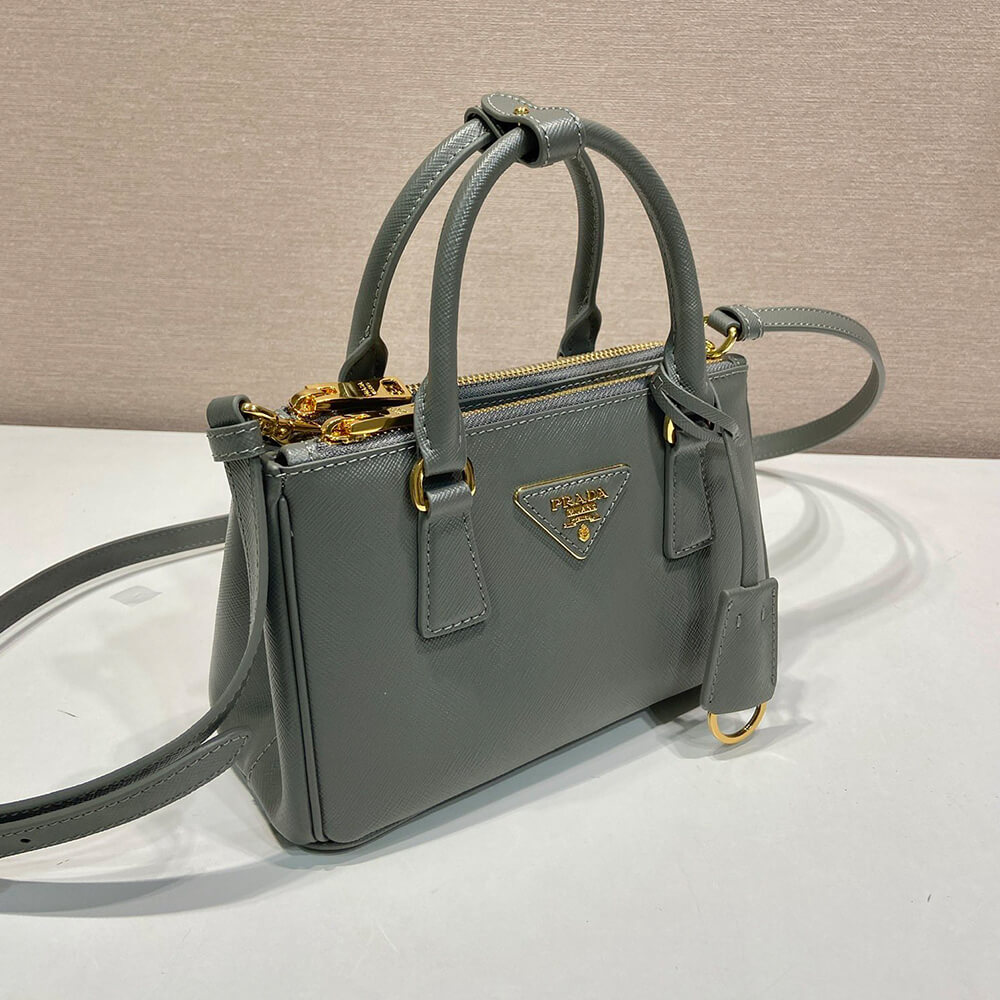 Prada Galleria Saffiano leather mini-bag(HIGH-END GRADE)