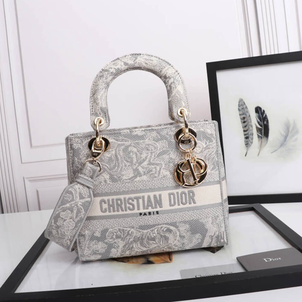 DIOR MEDIUM LADY D-LITE BAG(High-End Grade)