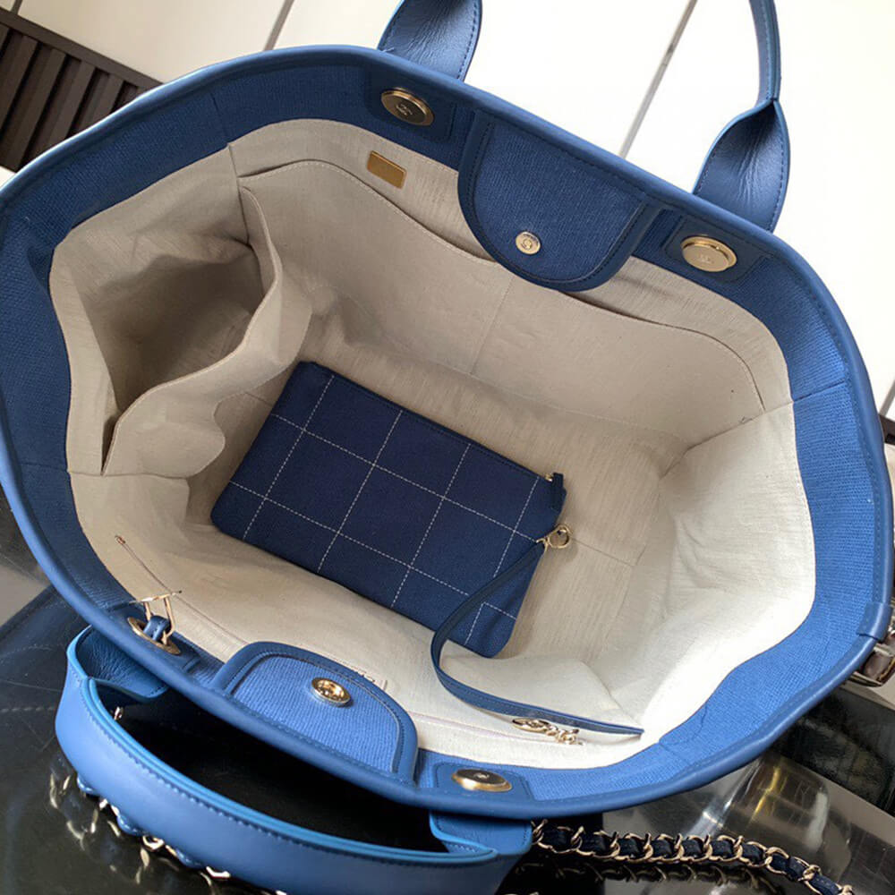 CHANEL Deauville Large Tote(HIGH-END GRADE)