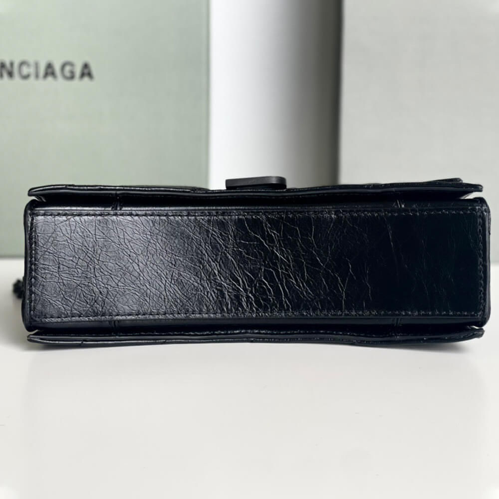 Balenciaga Women s Crush Chain Bag Small(HIGH-END GRADE)