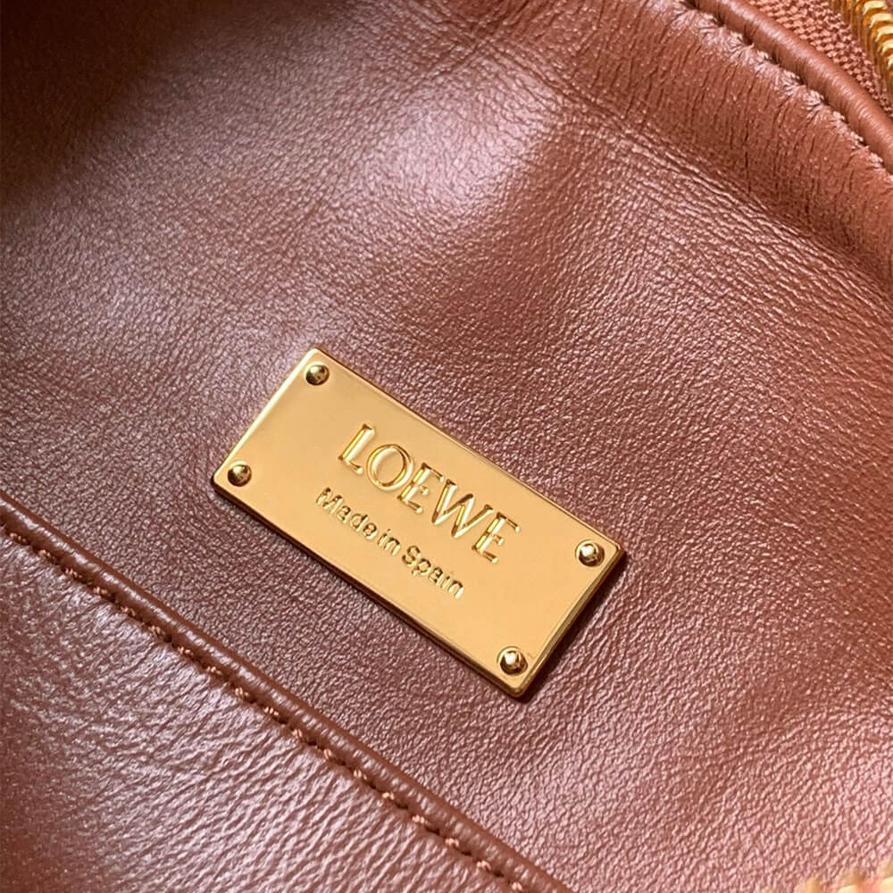 Loewe Small Featherlight Puzzle bag in nappa lambskin(HIGH-END GRADE)