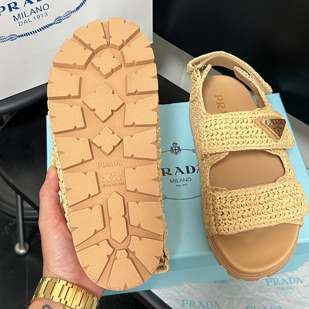 Prada Crochet sandals