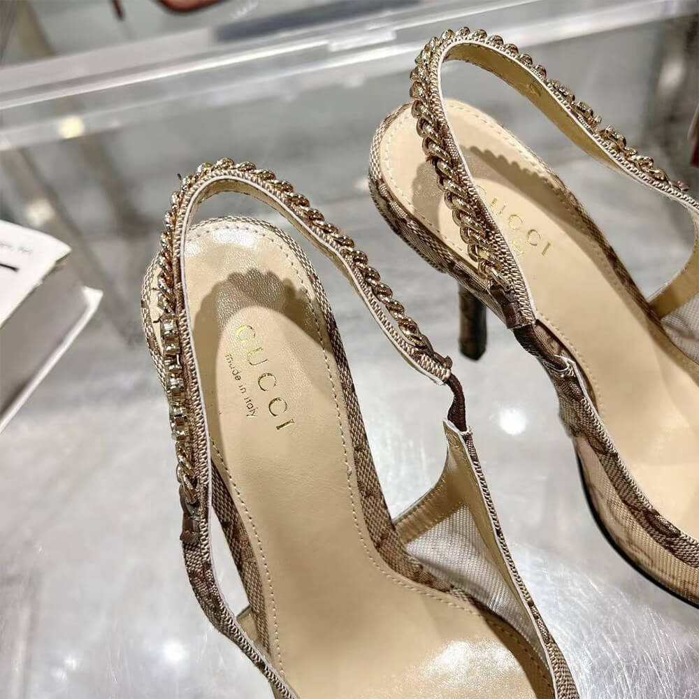 Gucci Signoria slingback pump