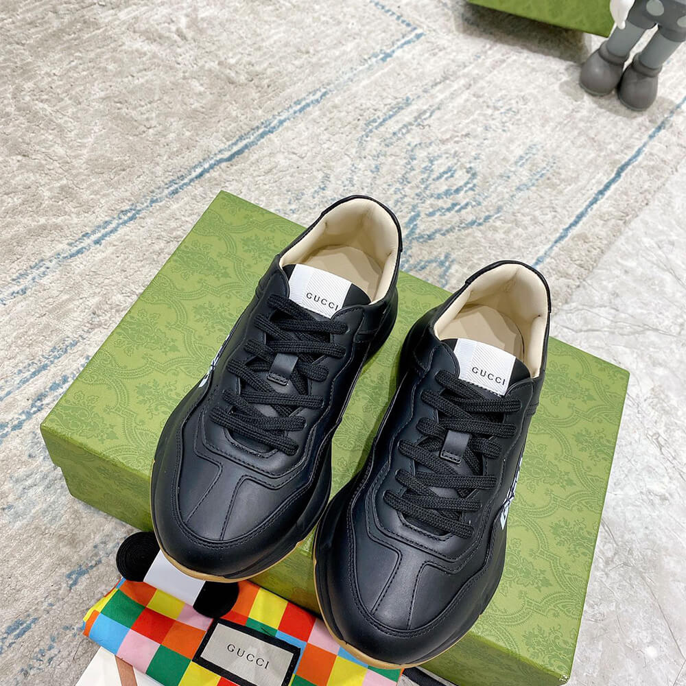 Gucci Rhyton  Gucci Band Black  Sneaker