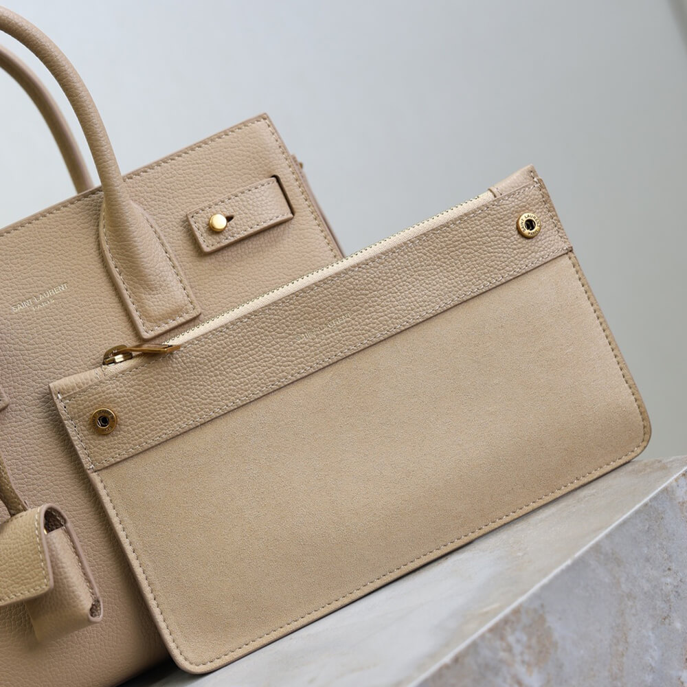 YSL SAC DE JOUR IN SUPPLE GRAINED LEATHER   BABY(HIGH-END GRADE)