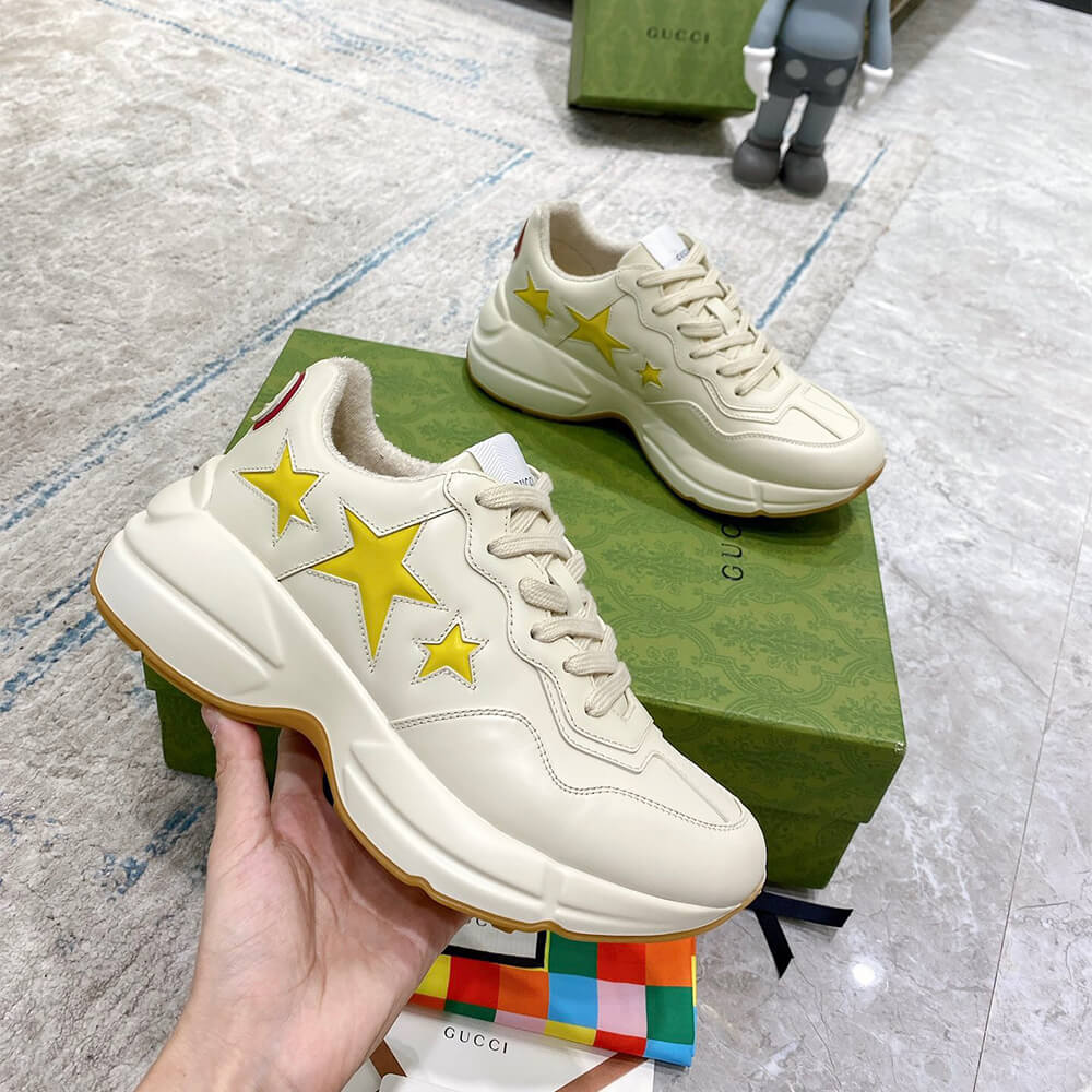 Gucci Rhyton Sneaker with Stars