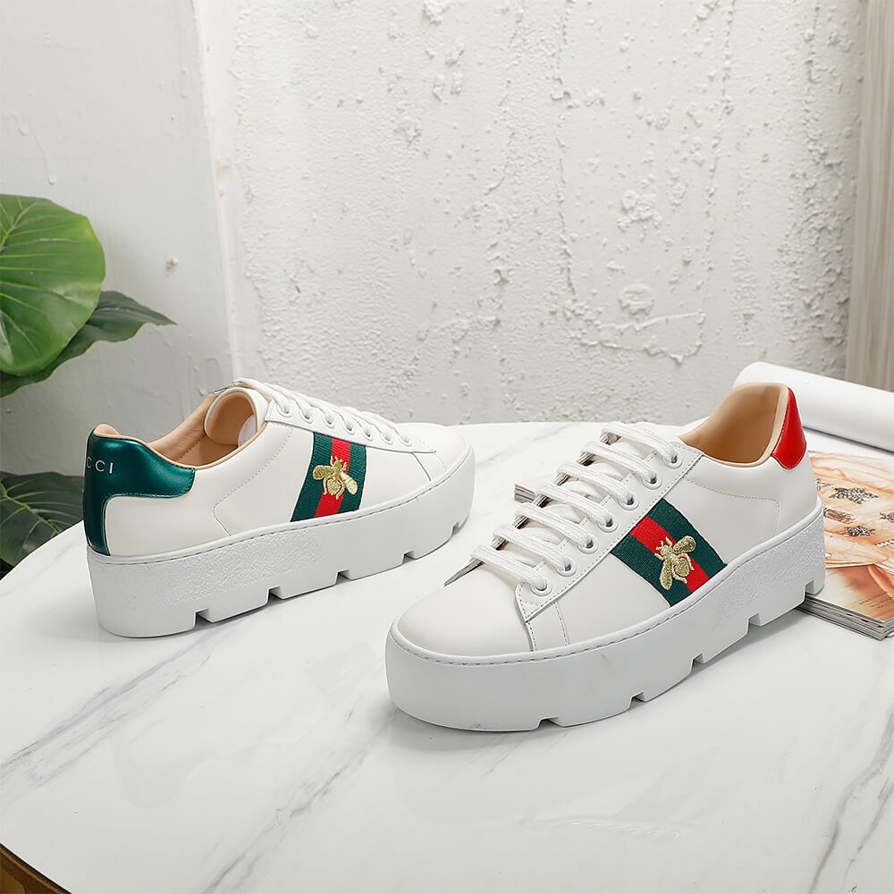 Women s Ace embroidered platform sneaker