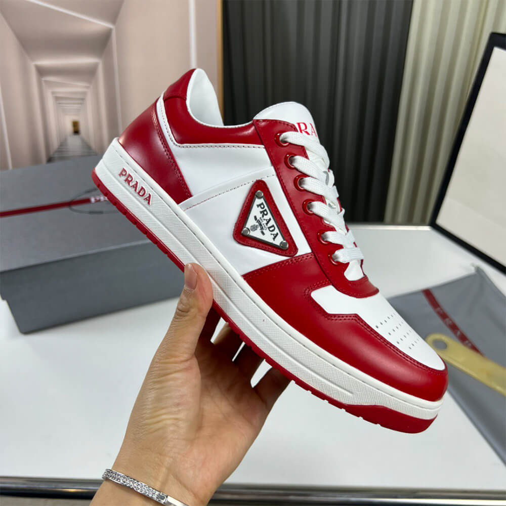 Prada Downtown nappa leather sneakers