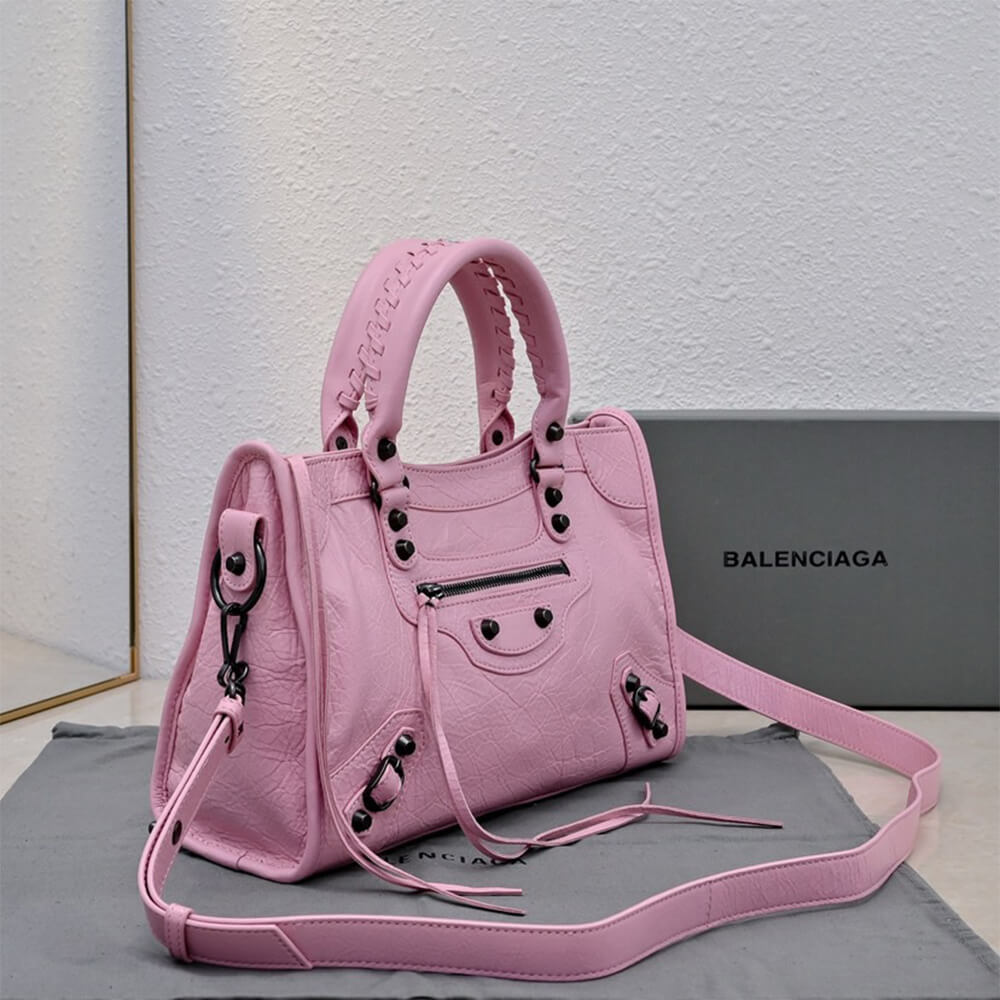 Balenciaga Women s Le City Bag Small(HIGH-END GRADE)