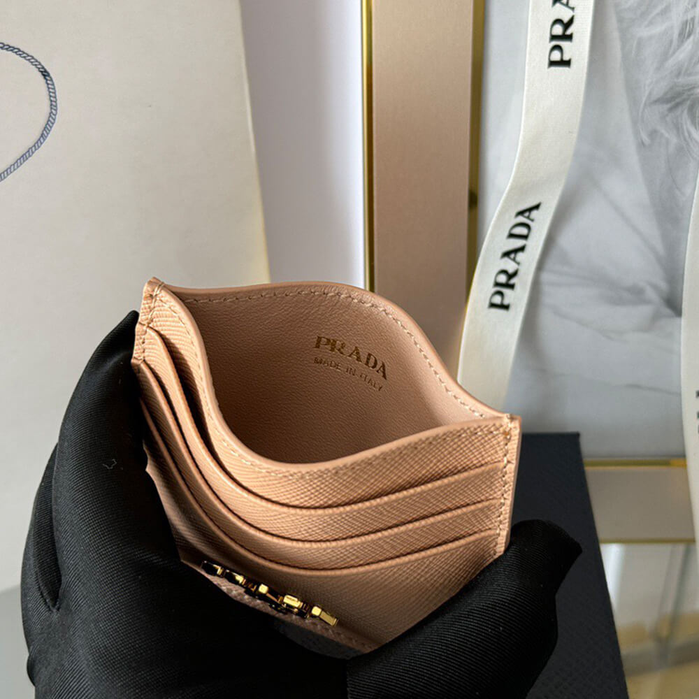 Prada Saffiano Leather Card Holder