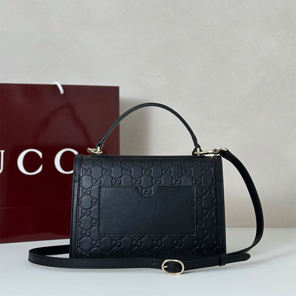 Gucci Padlock medium top handle bag