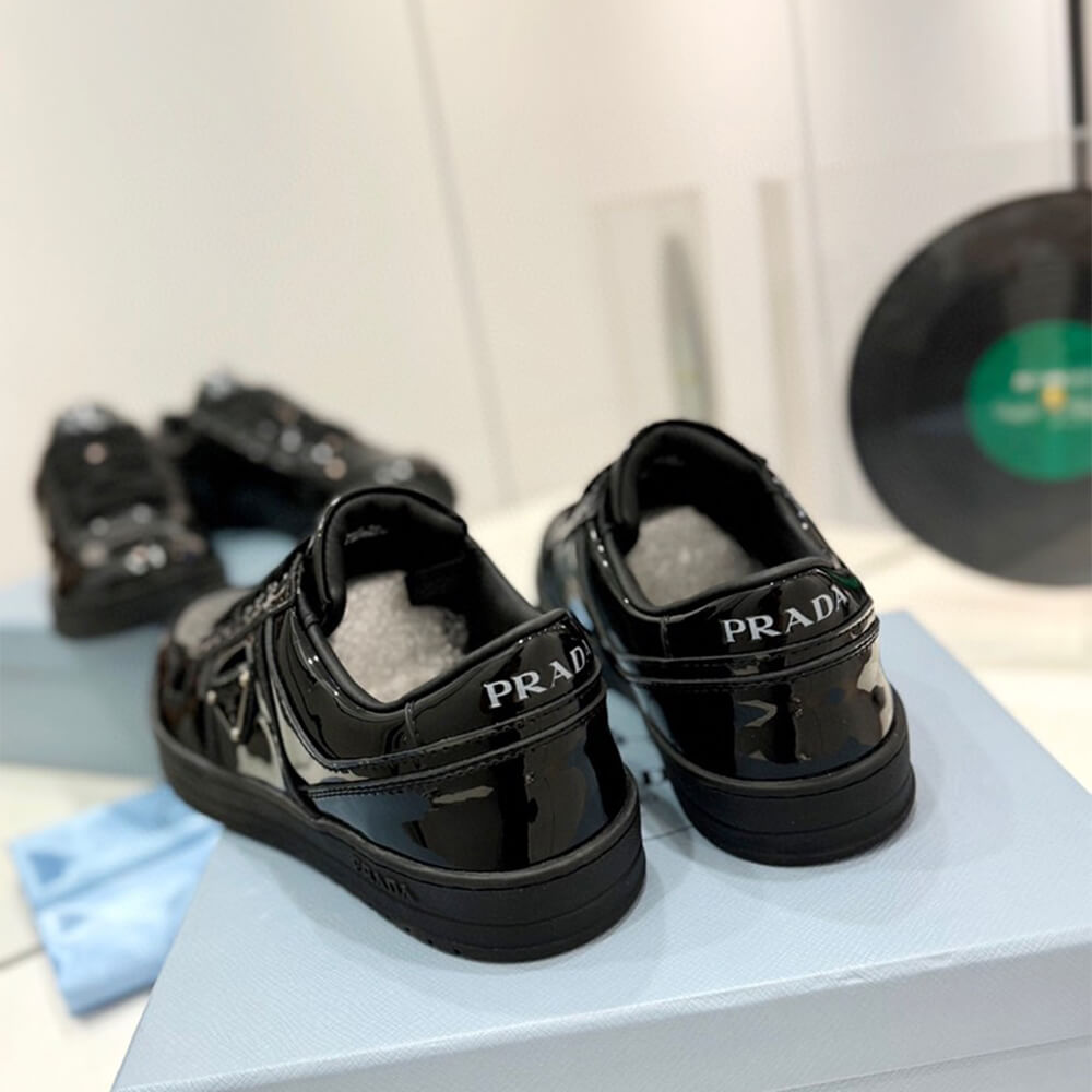 Prada Downtown nappa leather sneakers