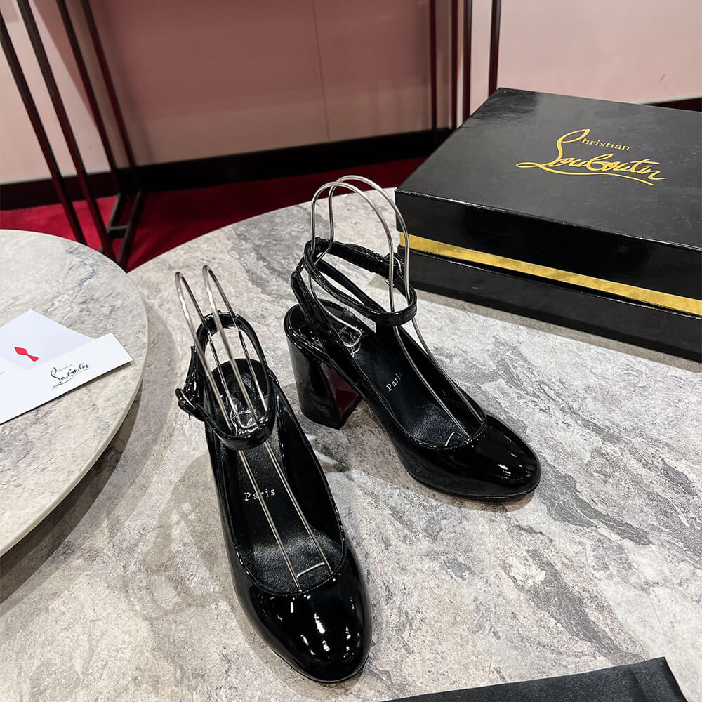 CL Mary Jane Pumps 85 mm