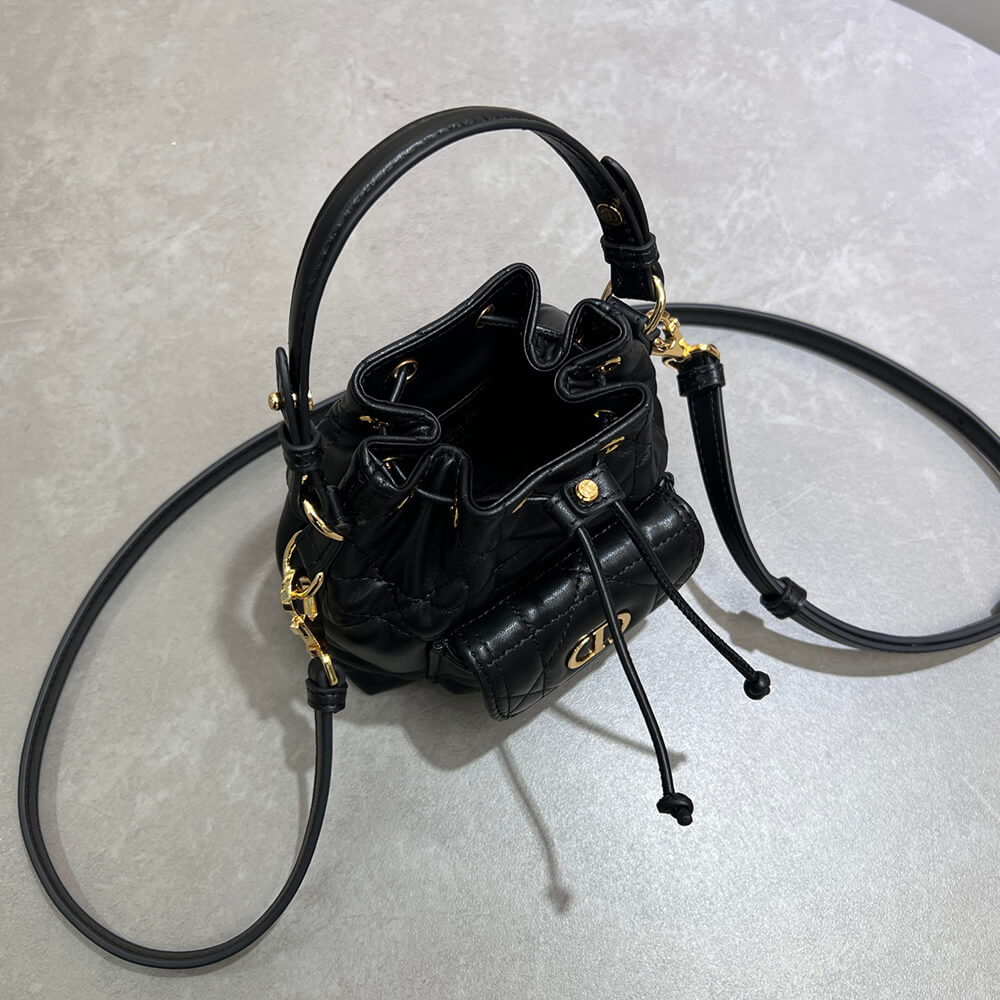 Dior Caro Nano Bucket Bag(HIGH-END GRADE)