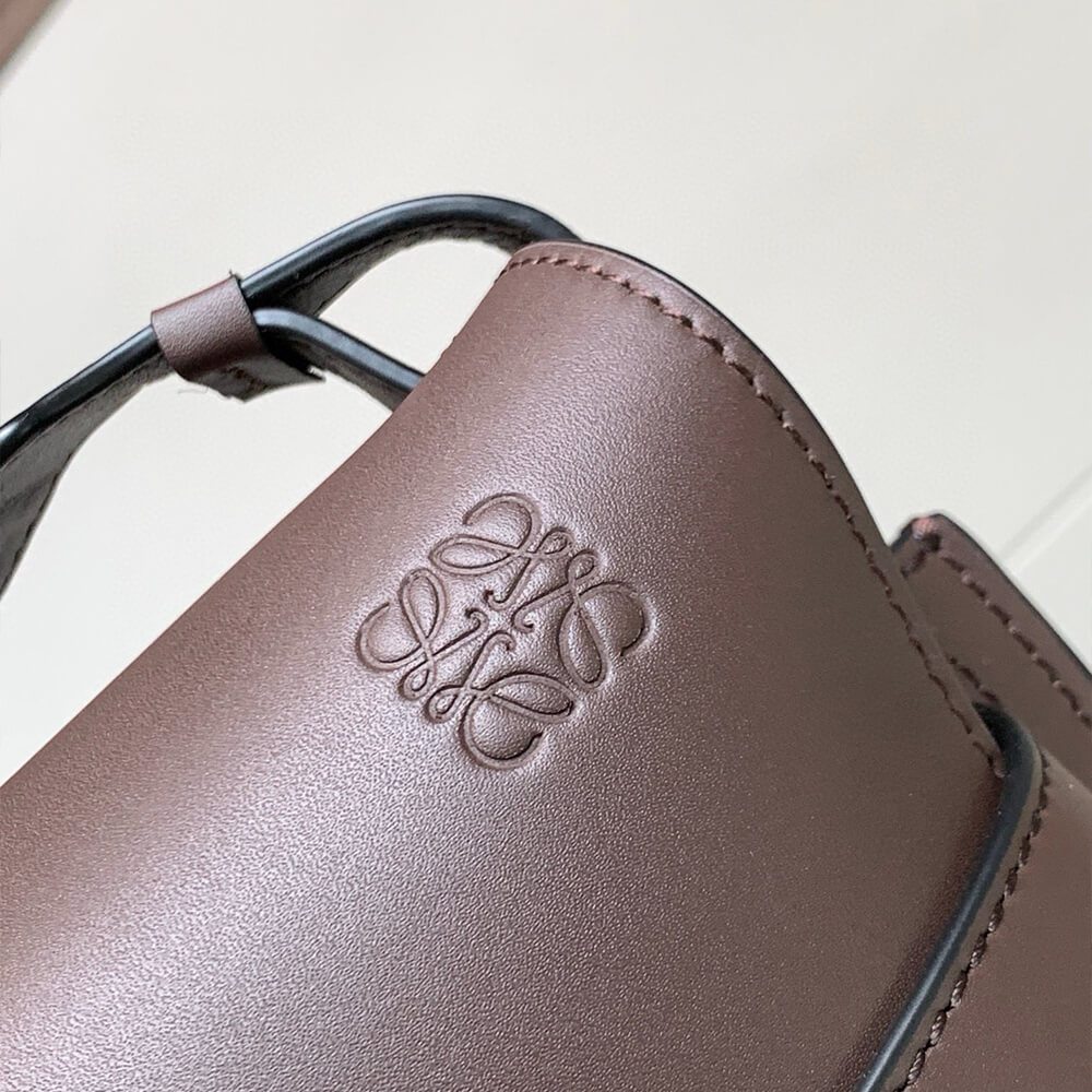 Loewe Small Gate bag in soft calfskin and jacquard