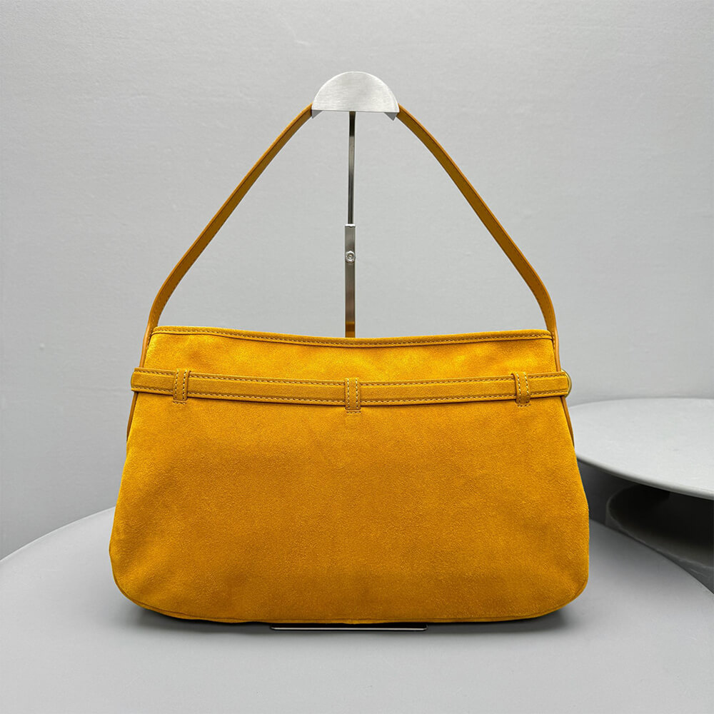 MIUMIU Medium Aventure suede bag(HIGH-END GRADE)