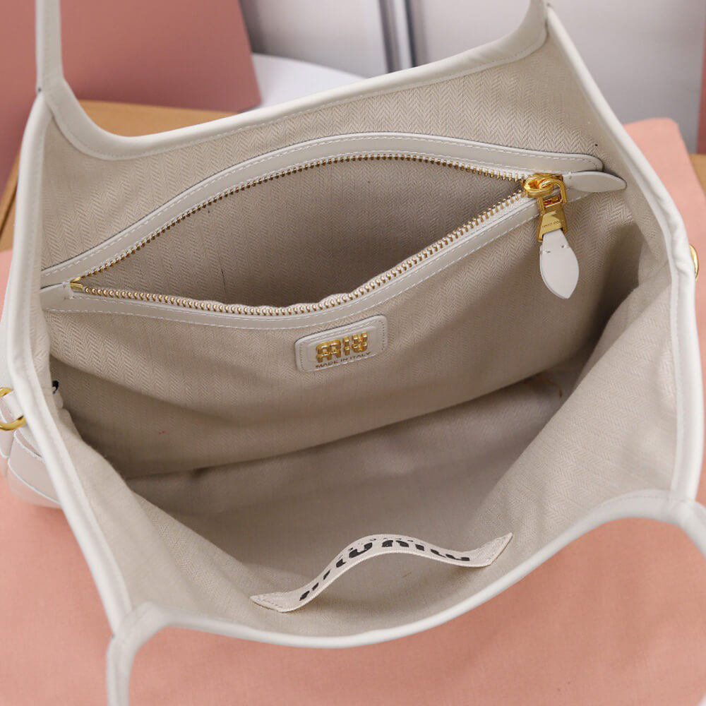 MIUMIU REGULAR IVY leather patchwork bag(HIGH-END GRADE)