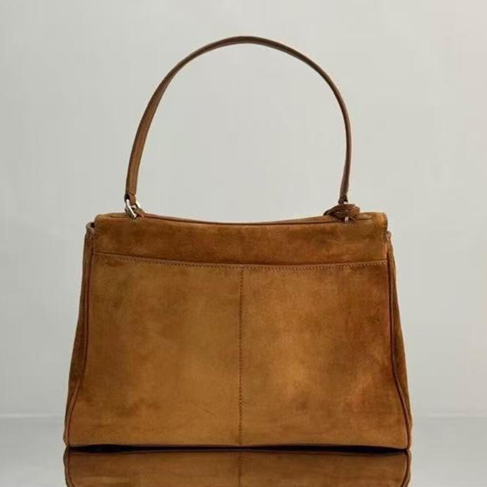 Balenciaga Rodeo Handbag Medium Suede(HIGH-END GRADE)
