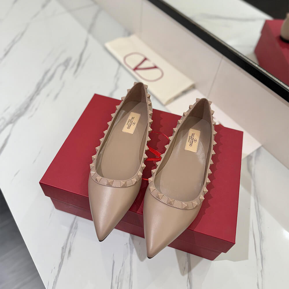 VALENTINO ROCKSTUD BALLET FLAT