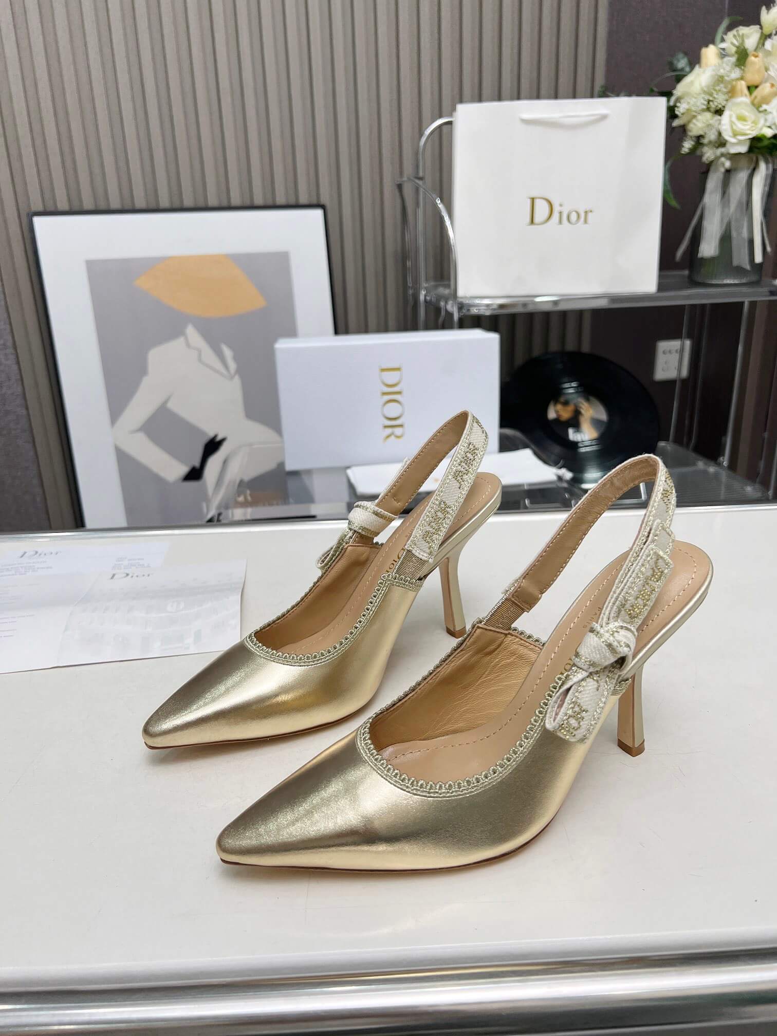 J Adior Slingback Pump