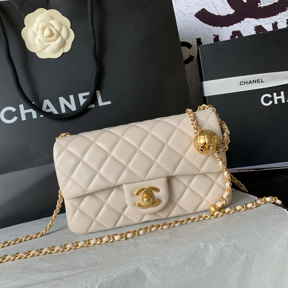 Chanel Pearl Crush Mini Rectangular Flap