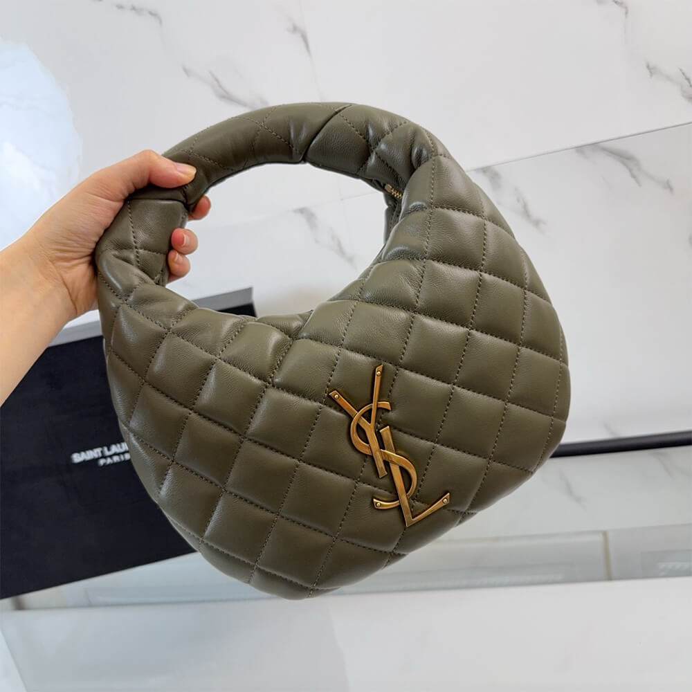 YSL ICARINO in quilted nappa(HIGH-END GRADE)