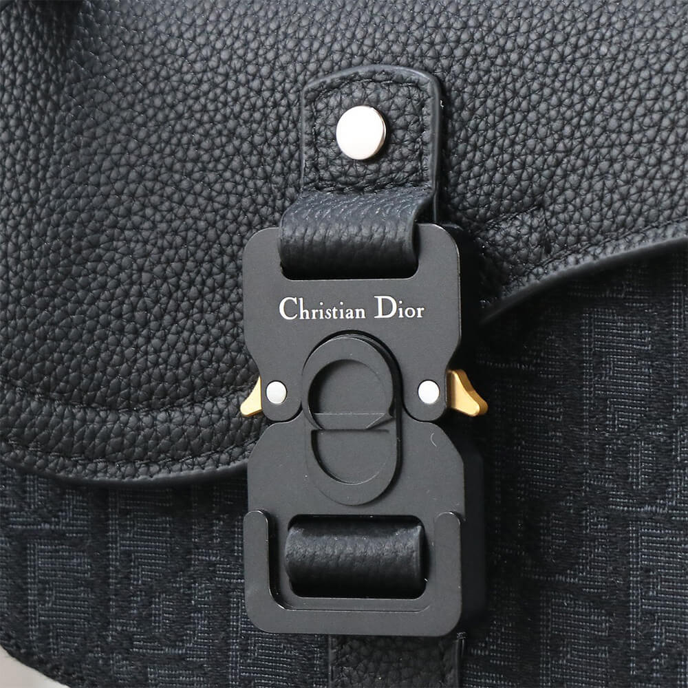 Dior Mini Saddle Messenger Bag with Flap