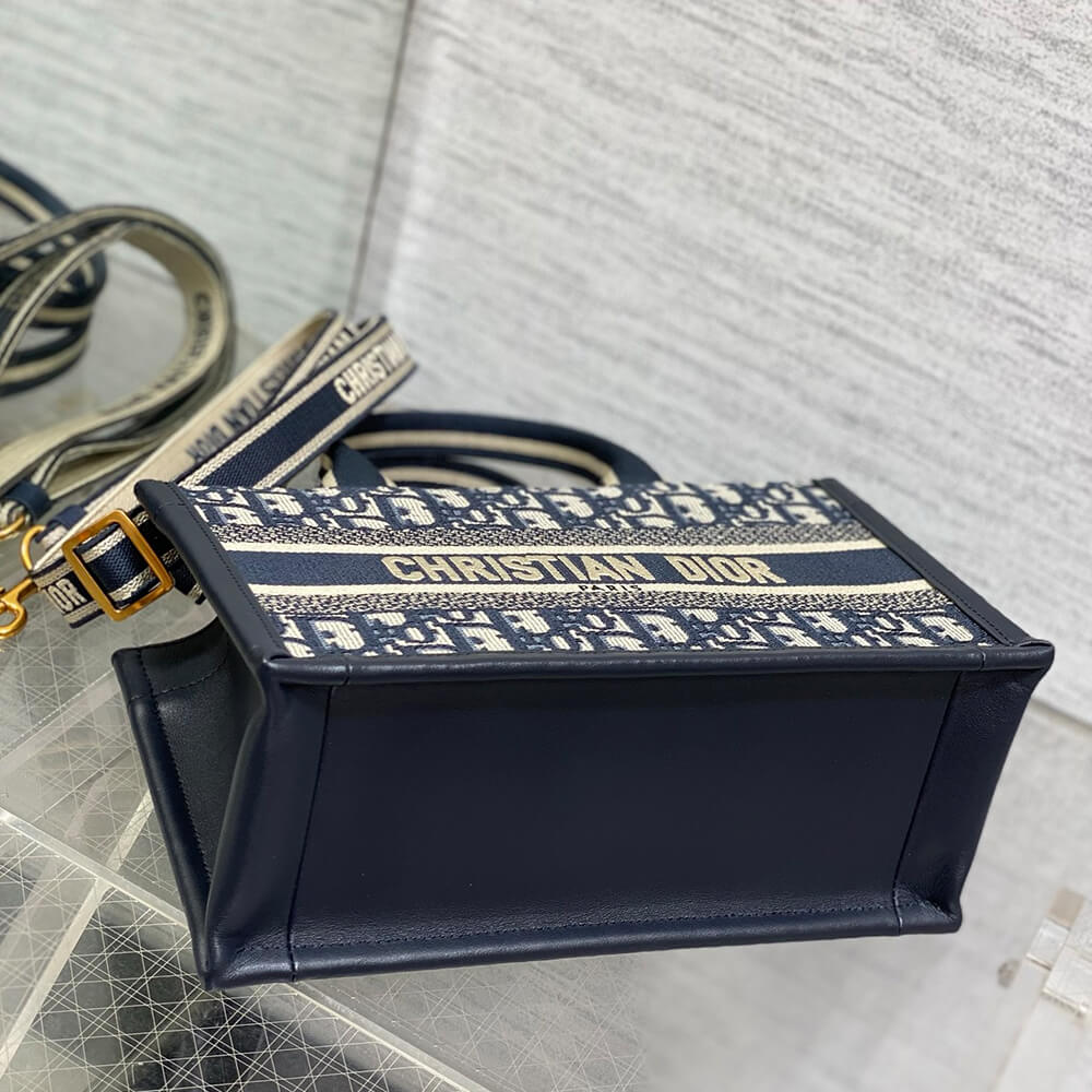 Dior East-West Dior Book Tote with strap