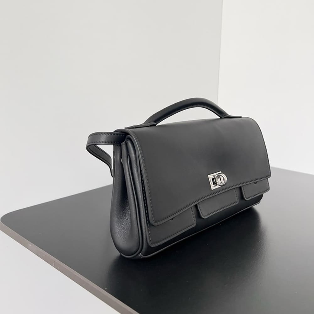 Balenciaga Women s Bel Air Clutch On Strap Small(HIGH-END GRADE)