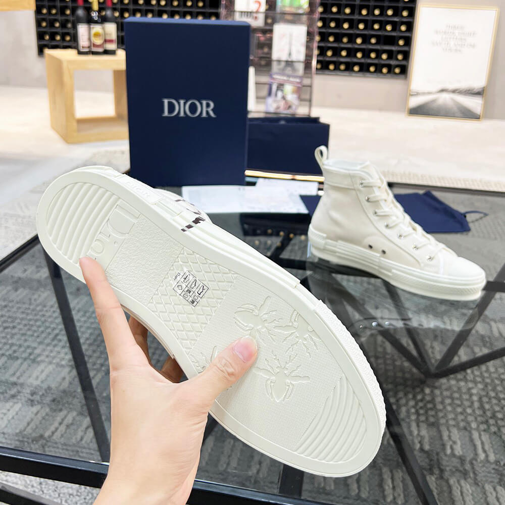 B23 CACTUS JACK DIOR HIGH-TOP SNEAKER